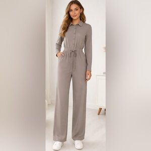 HALARA Gray Jumpsuit